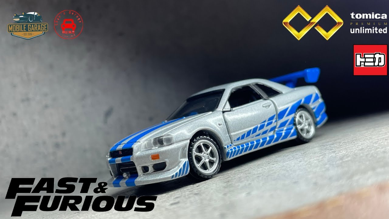 トミカ プレミアム レーシング スカイライGT-R R34 テストカー