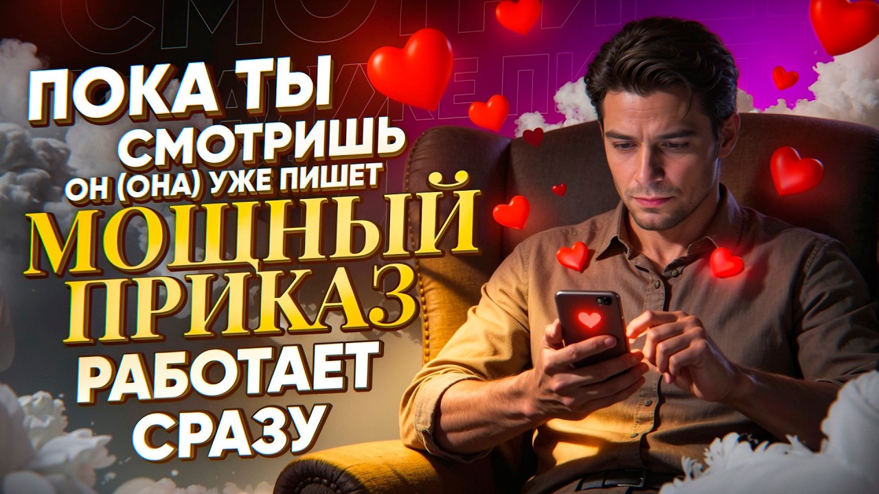 ❤️НЕ УСПЕЕШЬ ДОСМОТРЕТЬ – ОН (она) УЖЕ НАПИШЕТ! СИЛЬНОЕ ВОЗДЕЙСТВИЕ