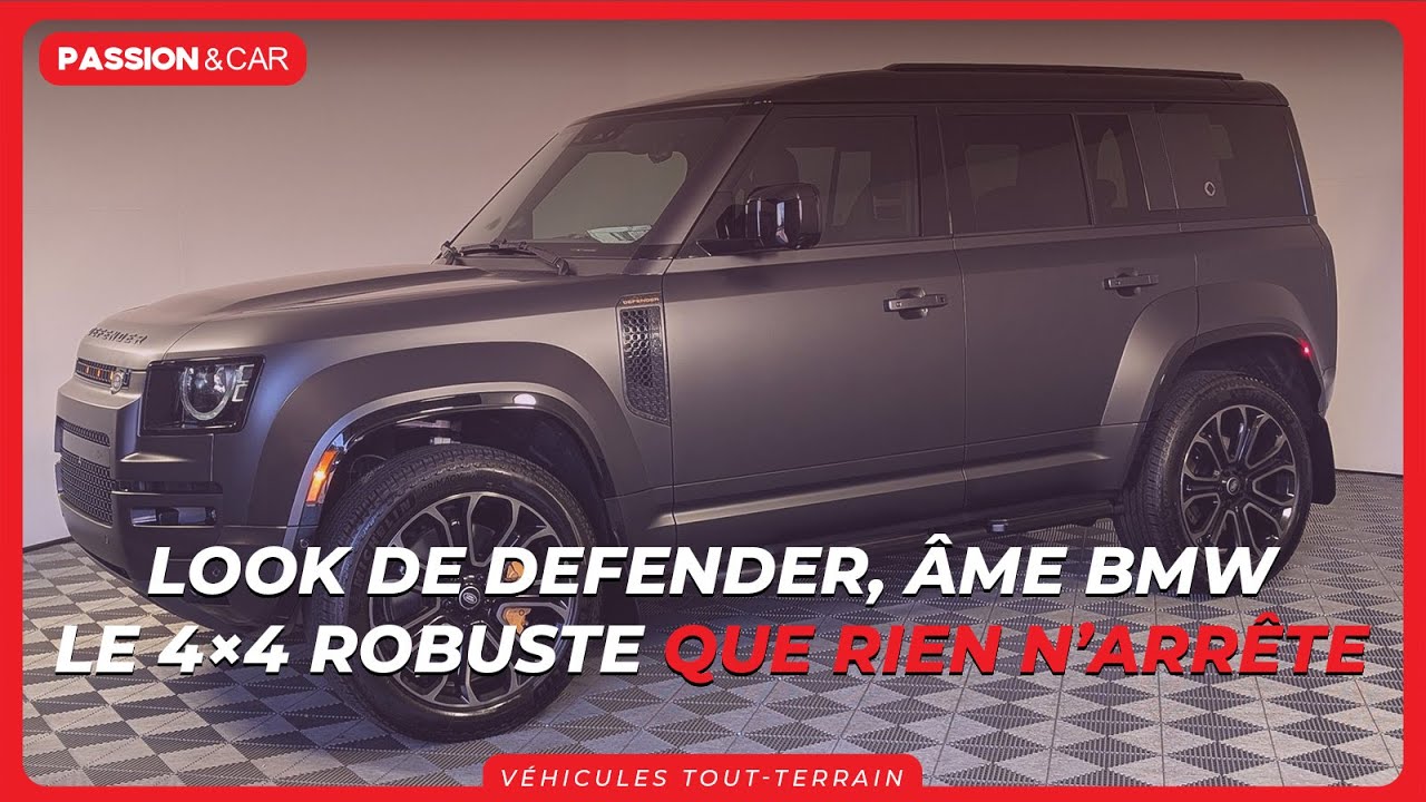 Le 4x4 indestructible est là : style Defender, moteur BMW, robustesse de tank !