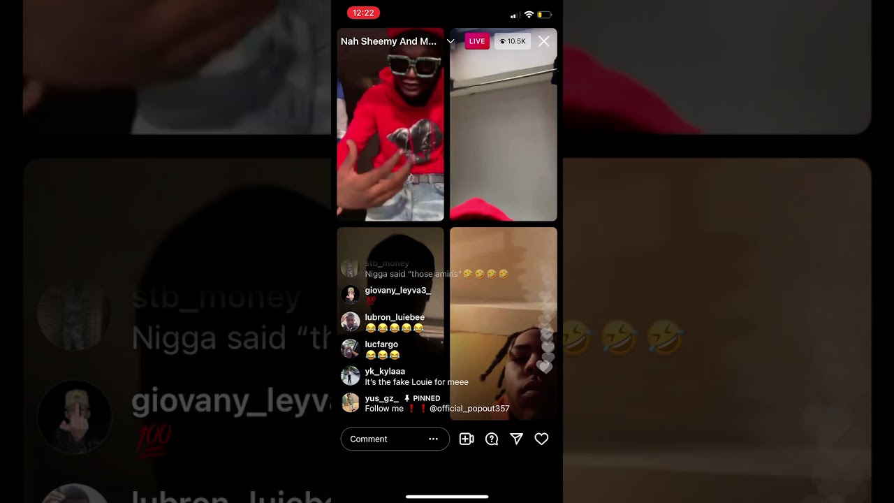 Kay Flock On Live Arguing With Yus Gz  Saying His Amiris Fake & Kay Flock Says Free Dthang😭😭😳..