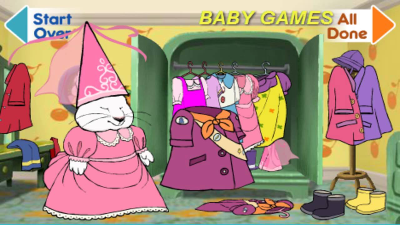 Max And Ruby Games Max And Ruby Drees Up Full Episodes Games Baby Games