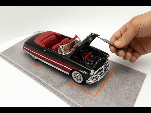 HUDSON HORNET 1952 1/25 SCALE | BUILDING THE NASCAR LEGEND BY