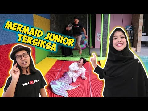 KRISS HATTA MERMAID JUNIOR TERSIKSA! jangan macem-macem sama queen of mermaid!!
