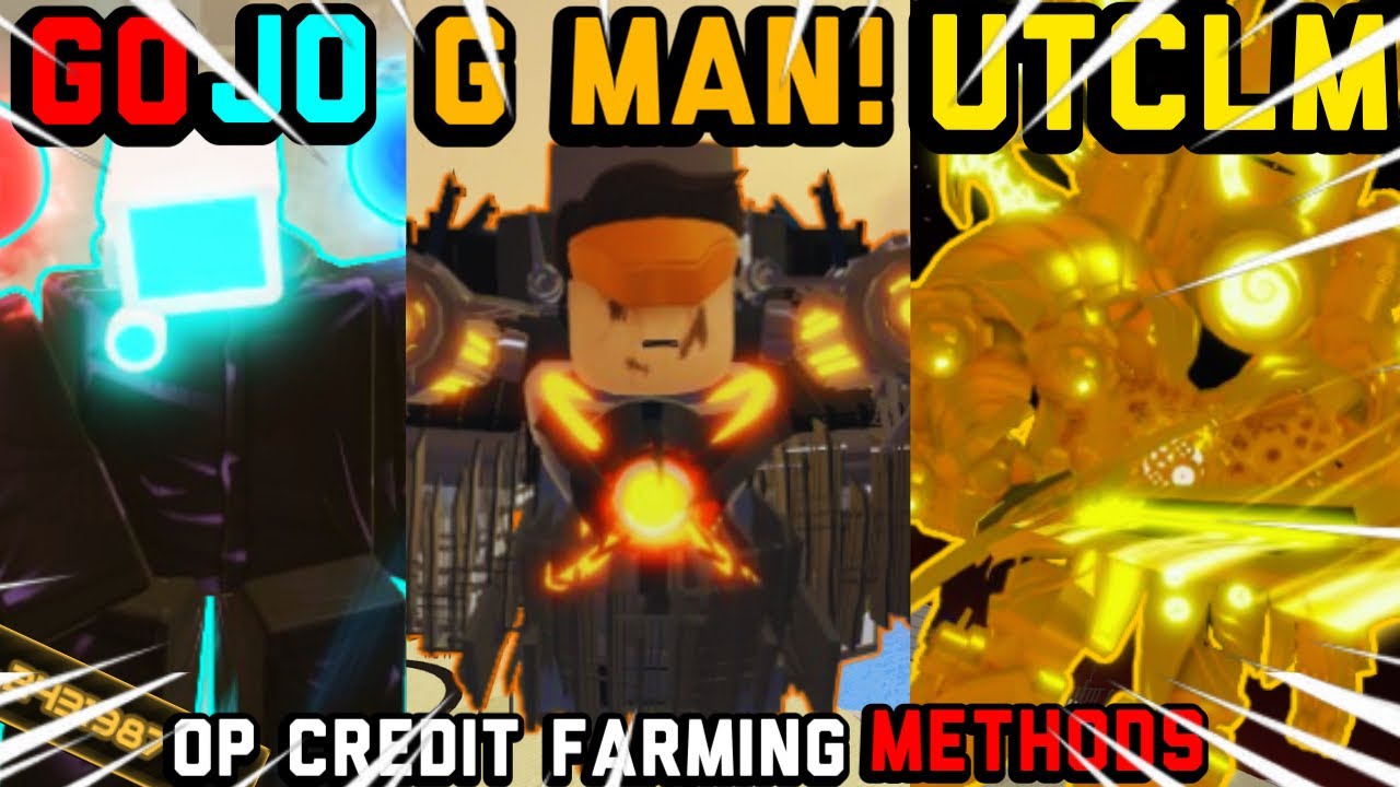 these are the most efficient / OP credit farming methods… | Skibi defense | Roblox 