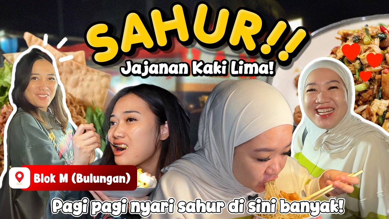 SAHUR BARENG DI BLOK M JAKSEL!! INI KONSEPNYA KOK GAK KAYAK SAHUR..