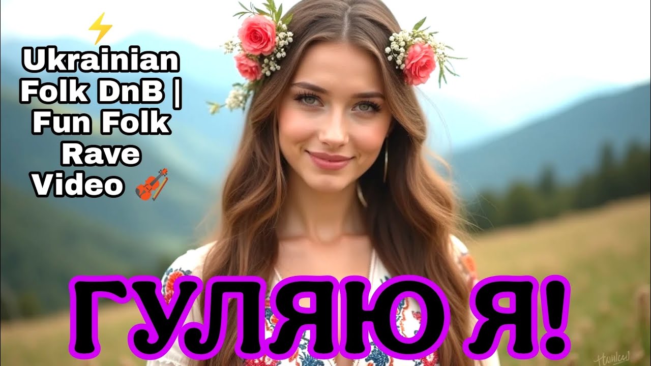 ГУЛЯЮ Я!🔥⚡ Ukrainian Folk DnB | Fun Folk Rave Video 🎻