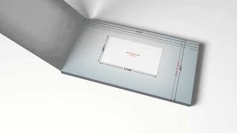 Video Brochure with 4.3" TFT LCD Screen