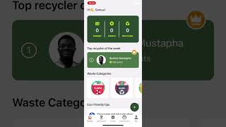 Recycling Mobile App Reward System (Built with Expo + React Native and Firebase) screenshot 4