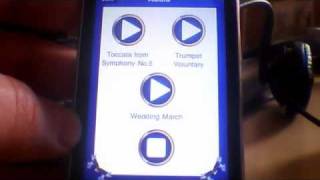 The Royal Wedding Tea Towel Iphone App - Trumpets etc screenshot 1