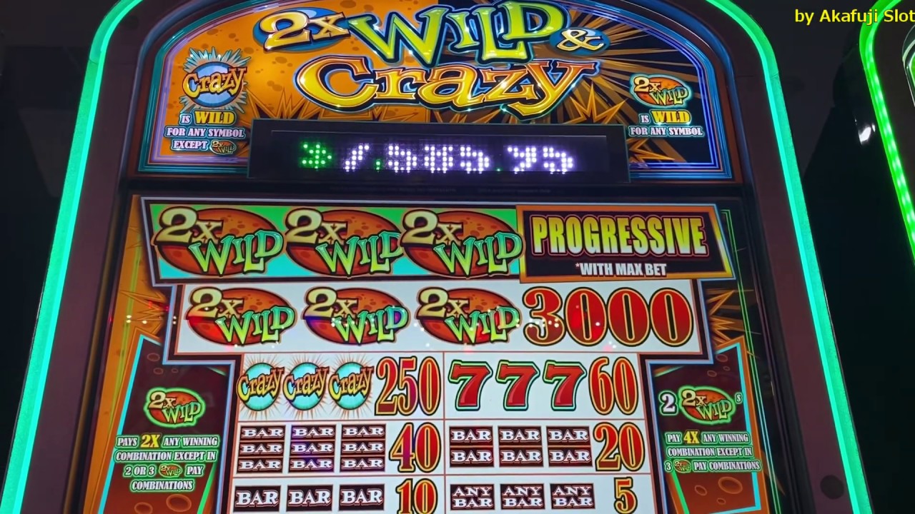 パクジフン まとめ売り② 2x WILD Crazy $1 Slot @ San Manuel Casino - YouTube