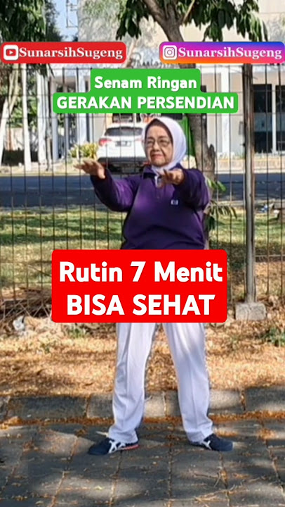 LATIHAN PERSENDIAN LANSIA #senamlansia #senambersama #senam