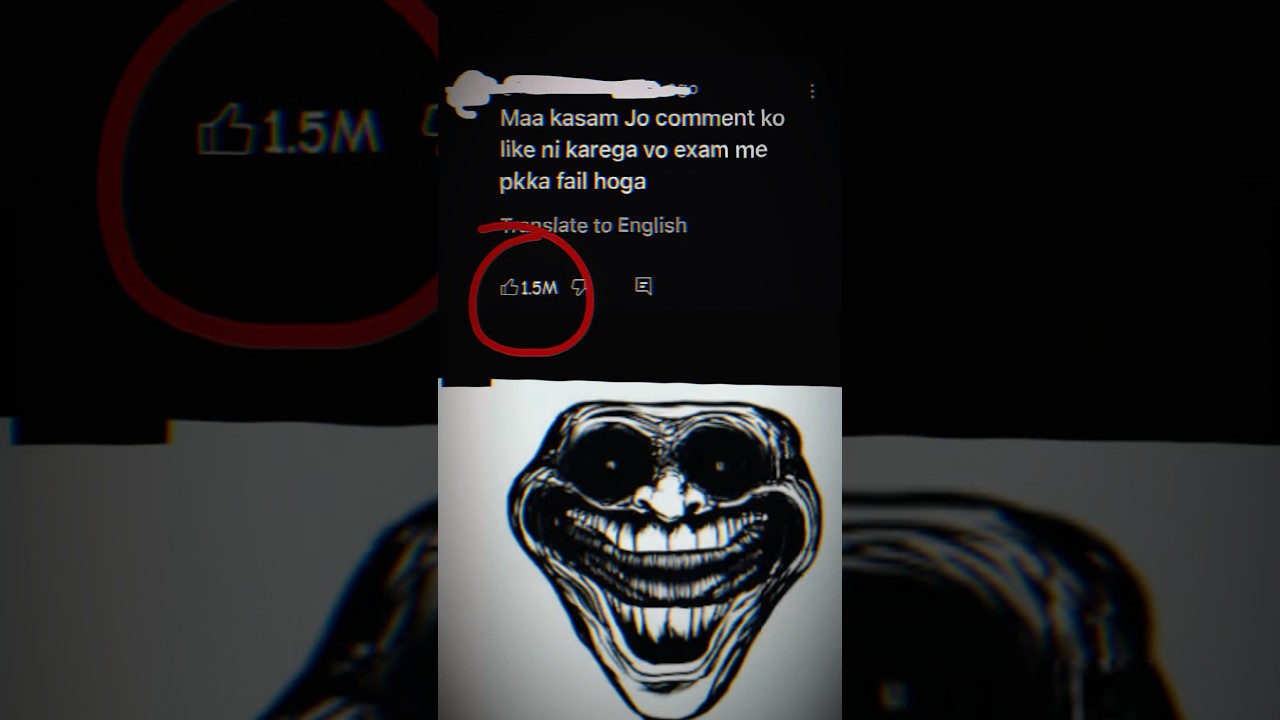 Just a normal comment 😱🤫