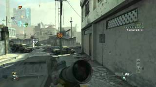 MW3 First Blood Quad Feed + Collateral HEADSHOT w/GOLD MSR!
