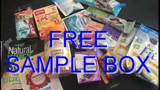 FREE SAMPLE AMAZON BOX