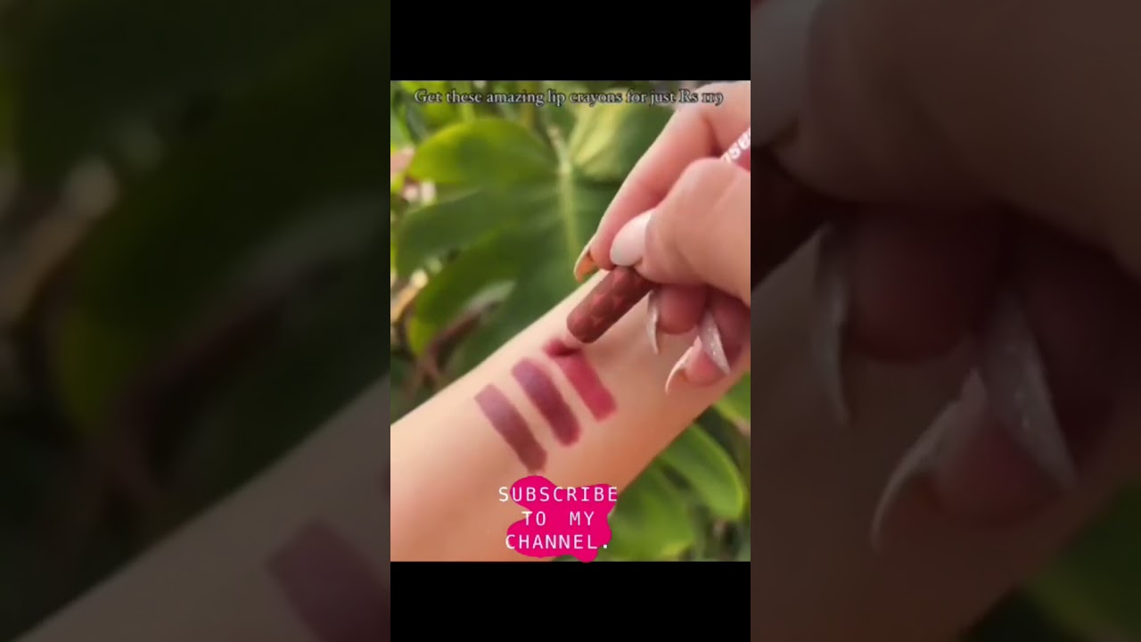 lip Crayons unde-100