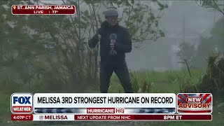 'Like A Train': FOX Weather Correspondent Faces Hurricane Melissa's Brutal Winds