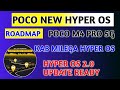 Poco hyper os new roadmap poco m4 pro 5g hyper os update kab milega hyper os 20 update kab milega