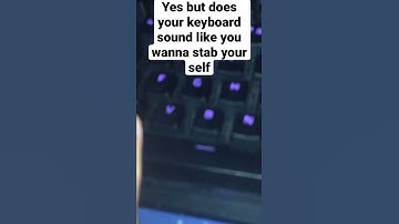 This Keyboard Is Very SaTIsfYinG (not)#asmr