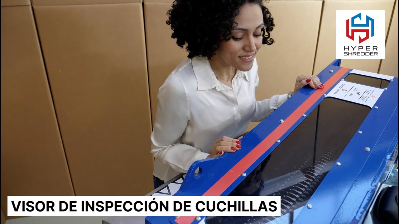 Trituradora De Cartón HYPERHSHREDDER 700