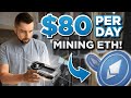 I'm Earning $80 a day Mining Ethereum at home