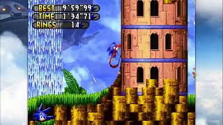 Sonic XG Trial but i modded the unused legends final fall music over act 2