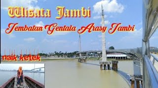 Jembatan Gentala Arasy Jambi.#wisatajambi#ikonkotajambi#