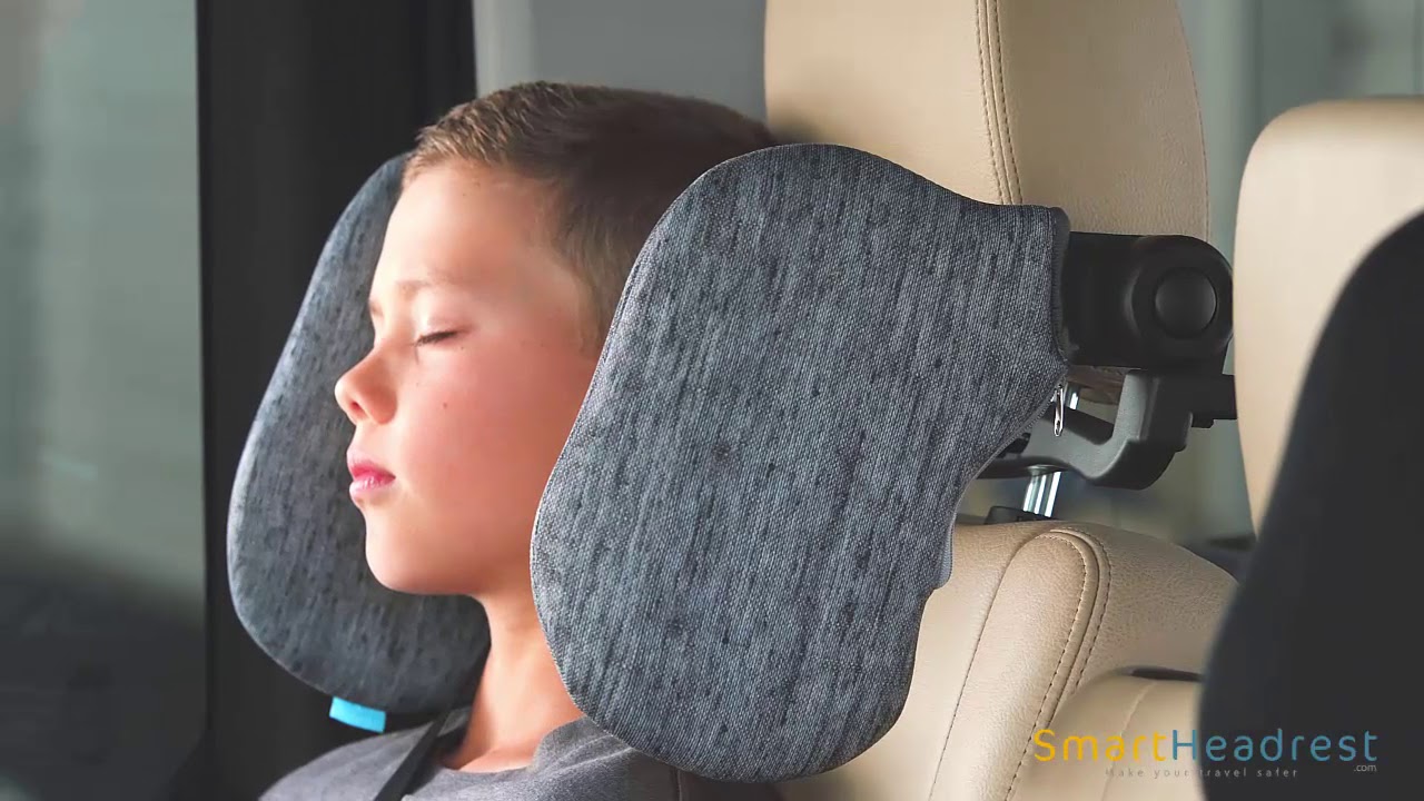 Smart headrest, el reposacabezas de coche para niños más cómodo y seguro 