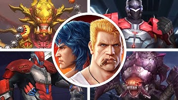 Contra Returns - All Bosses