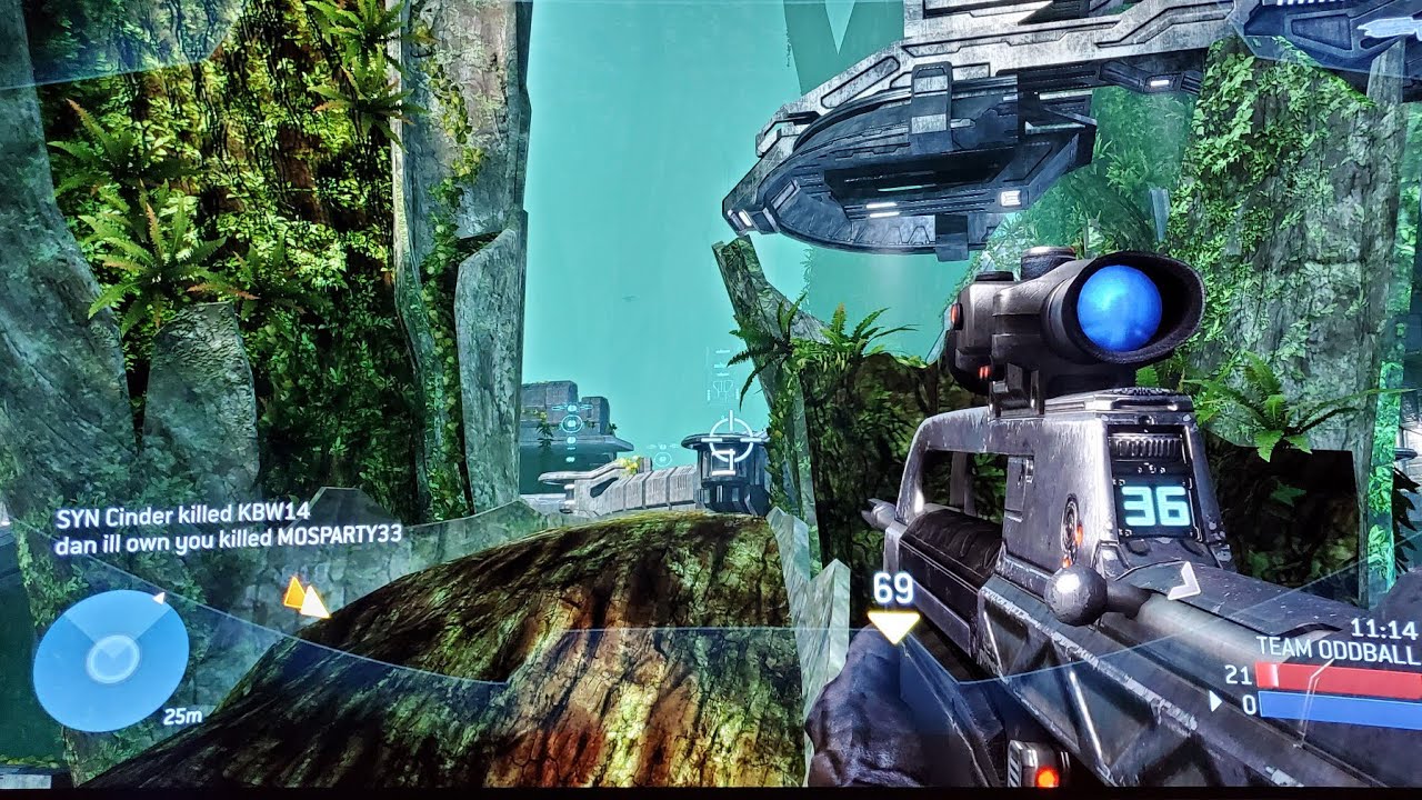 LG CX C10 OLED XBOX SERIES X 4K120FPS HALO MCC MULTIPLAYER LOOKS