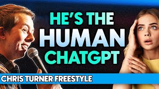 You won't BELIEVE this Freestyle Rapper's Brain... | Chris Turner's Freestyle Raps