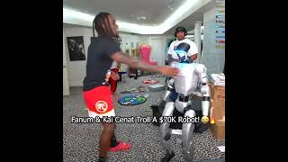 Fanum & Kai Cenat Troll A $70K Robot!😭
