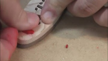 Polymer Clay Inlay Technique for Scroll Saw Projects