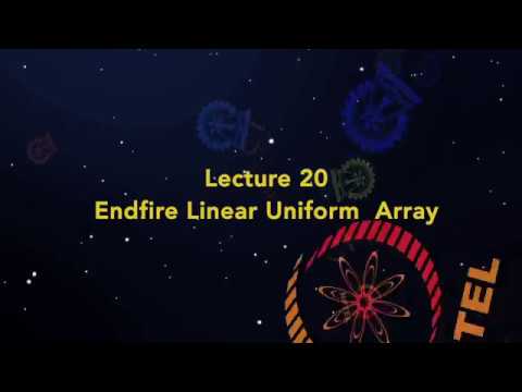 Lecture 20: Endfire Linear Uniform Array