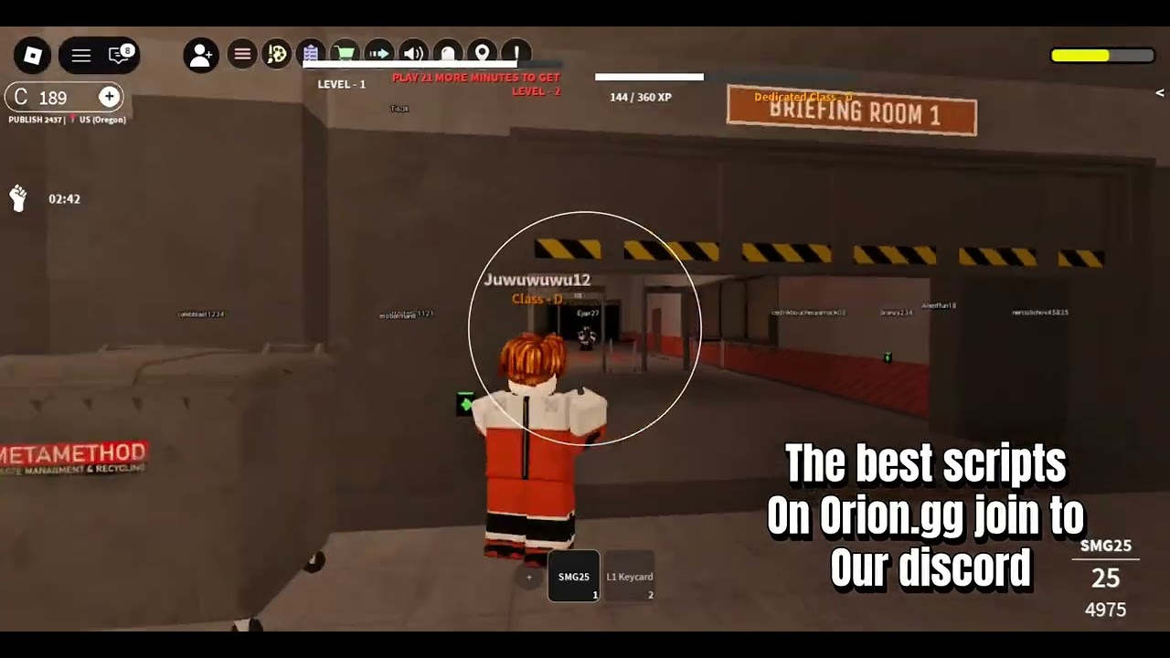 SCP ROLEPLAY! SCRIPT KEYLESS FREE