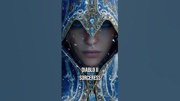 Realistic Diablo II Sorceress Casting Blizzard
