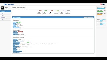 Ver el Demo Online Youtube del ESP32 Admin Tool 100% Funcional el panel Administrativo