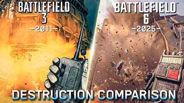 Battlefield 3 vs Battlefield 6 – Ultimate Destruction Comparison (Tanks, RPGs, C4 & More)