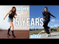 My 5 year shuffle dance transformation from clumsy to confident