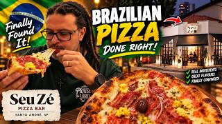 Could This Be the BEST Pizza in Brazil? 🇧🇷🍕 I Finally Found One I Loved!