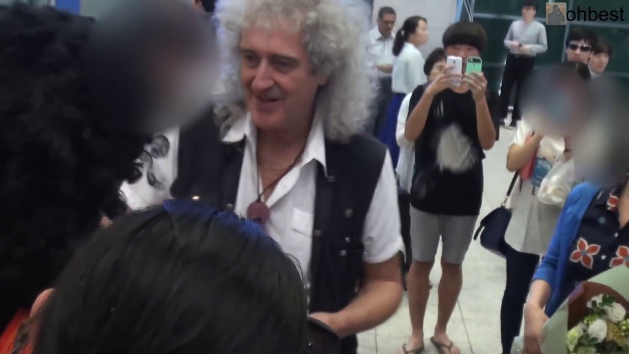 140812 퀸(Queen) 내한-브라이언 메이(Brian May), 로저 테일러(Roger Taylor) 입국 영상 by ohbest