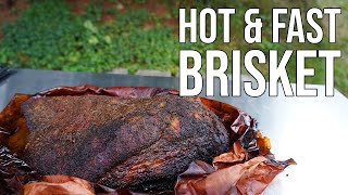 Smoked Brisket Hot and Fast on the Pit Boss Pellet Grill | Holy Smokes BBQ
