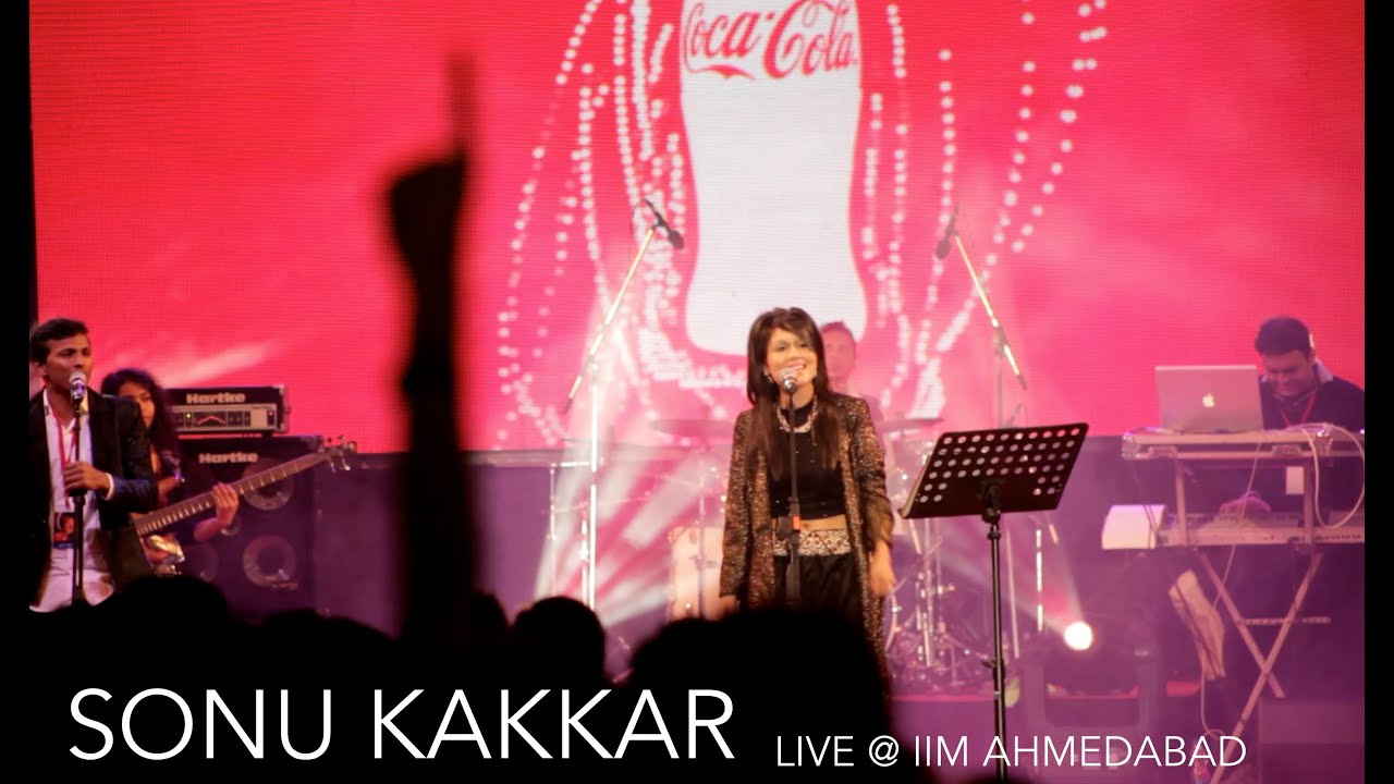 Sonu Kakkar - Live Performance At IIM AHMEDABAD (Coke Studio)