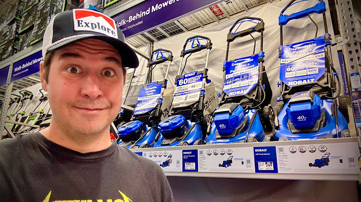 I Bought My First Battery Powered Lawnmower at Lowe’s - My Backyard & Home Projects Update