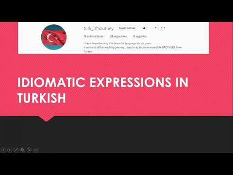 how to be highly admired by native turkish speakers