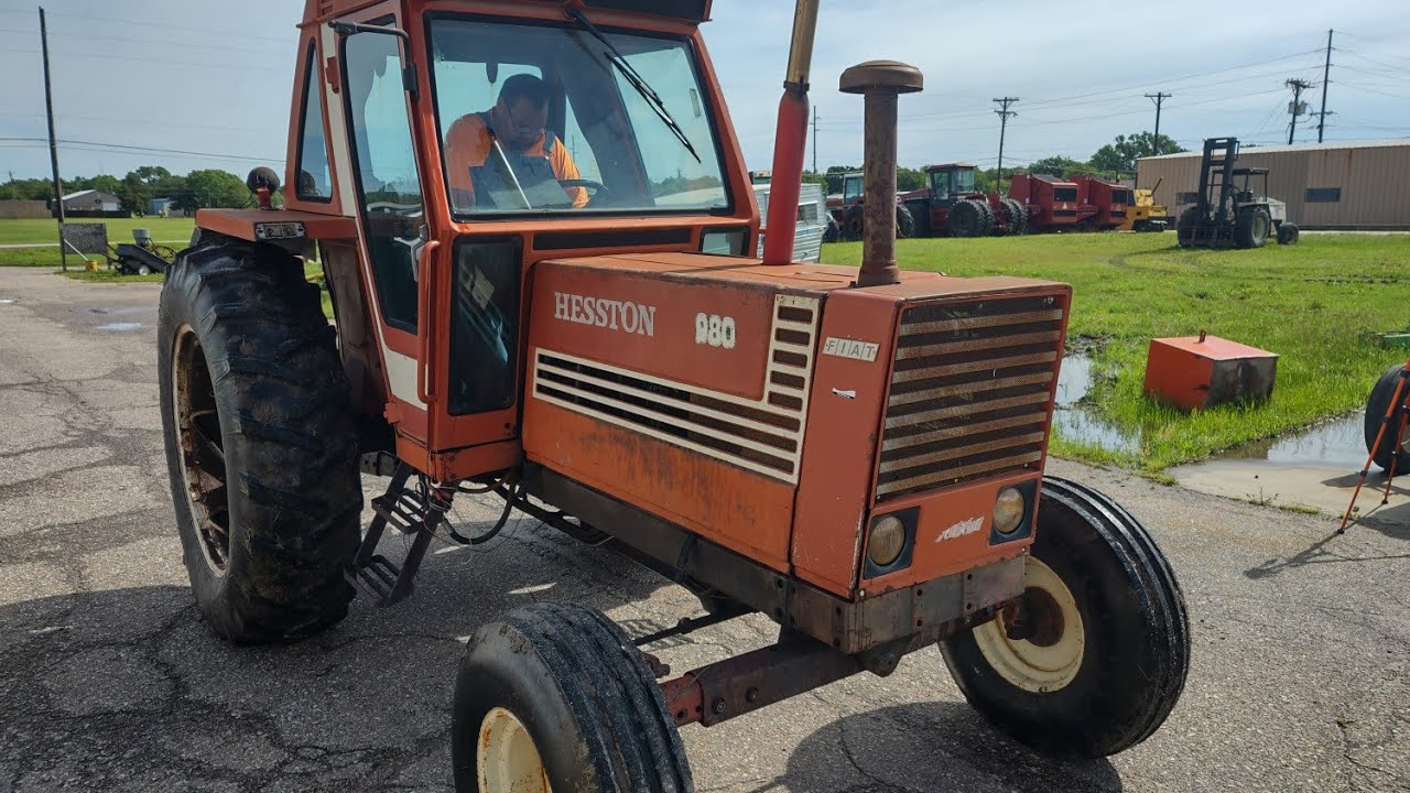 Hesston 980 what will it take to make this tractor lot ready YouTube