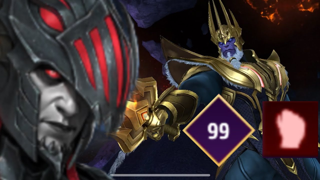 Knull vs Thanos stage 99 - Marvel Future Fight 