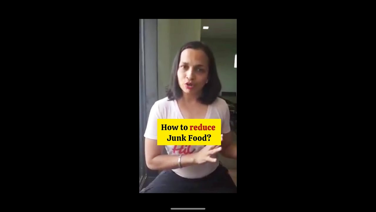How to reduce junk food? - YouTube
