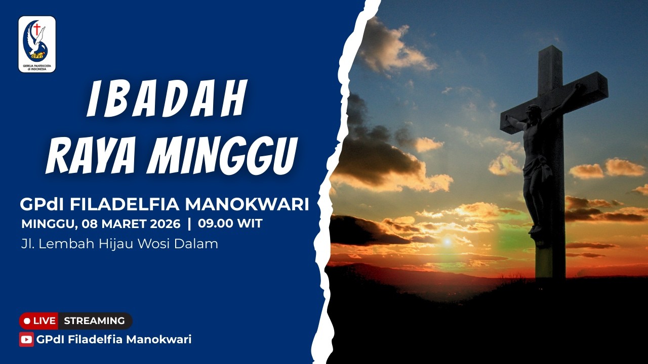 IBADAH RAYA MINGGU | 08 MARET 2026