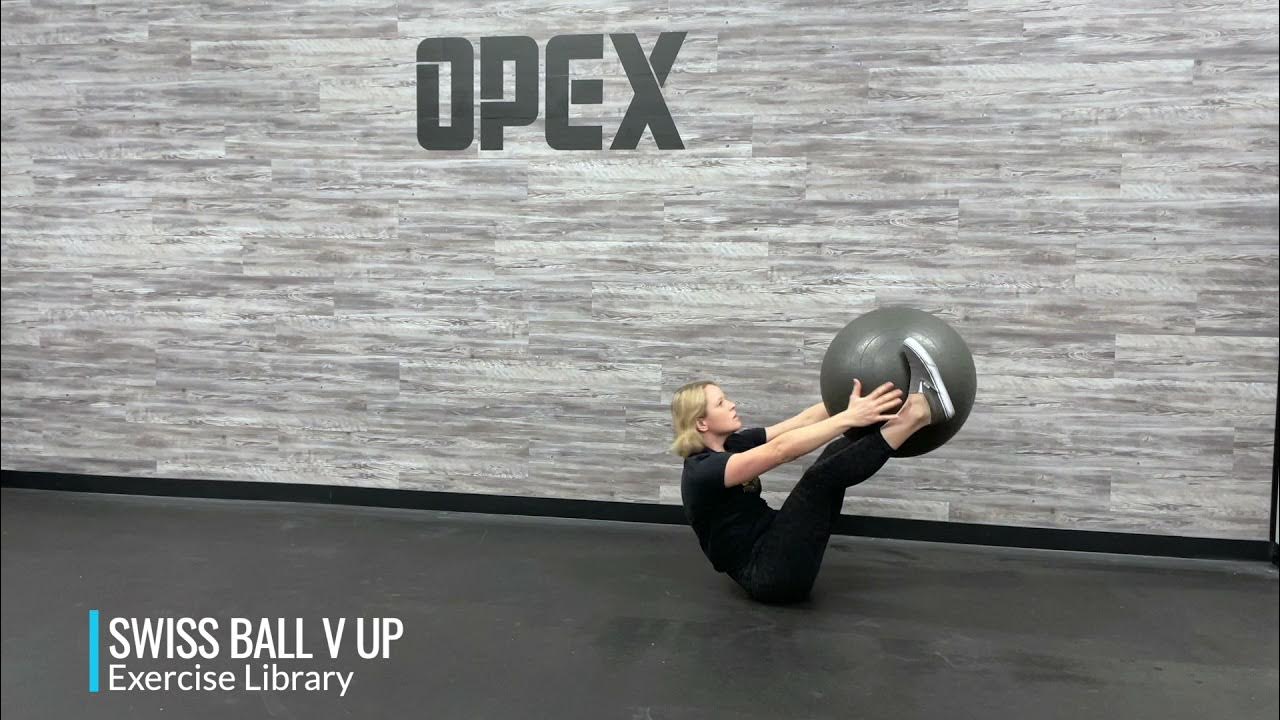 Swiss Ball V Up YouTube