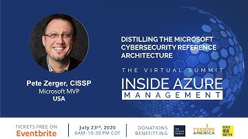 Distilling the Microsoft Cybersecurity Reference Architecture